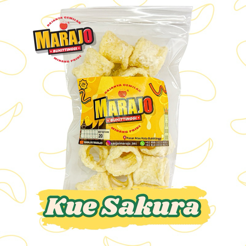 

MARAJO Kue Sakura Khas Bukittinggi