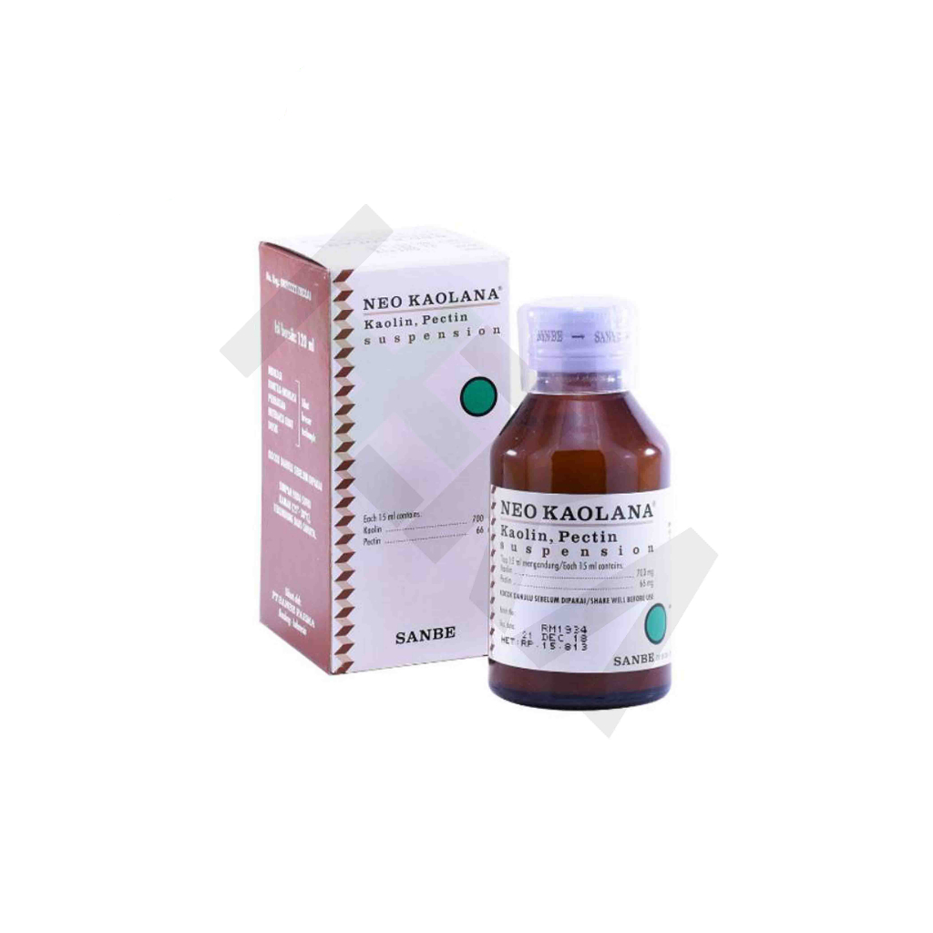 Neo Kaolana Kaolin Pectin Suspensi 120 ml - Sirup Diare [Majapahit]