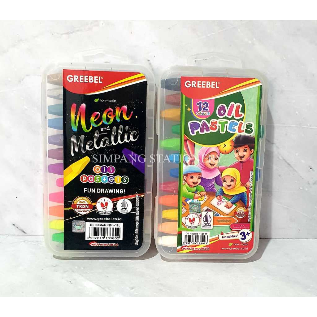 

GREEBEL CRAYON 12 WARNA / SET