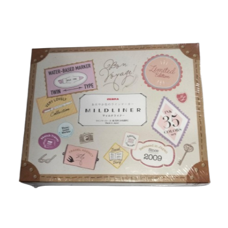 

MILDLINER BRUSH PEN SET ISI 35PCS ZEBRA MIX COLOUR