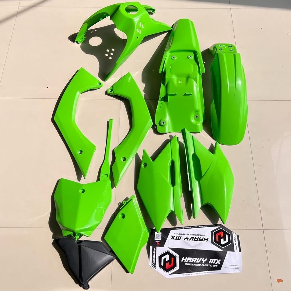 Cover Body Set KLX 140 - HRV MX Motocross Plastic Kit