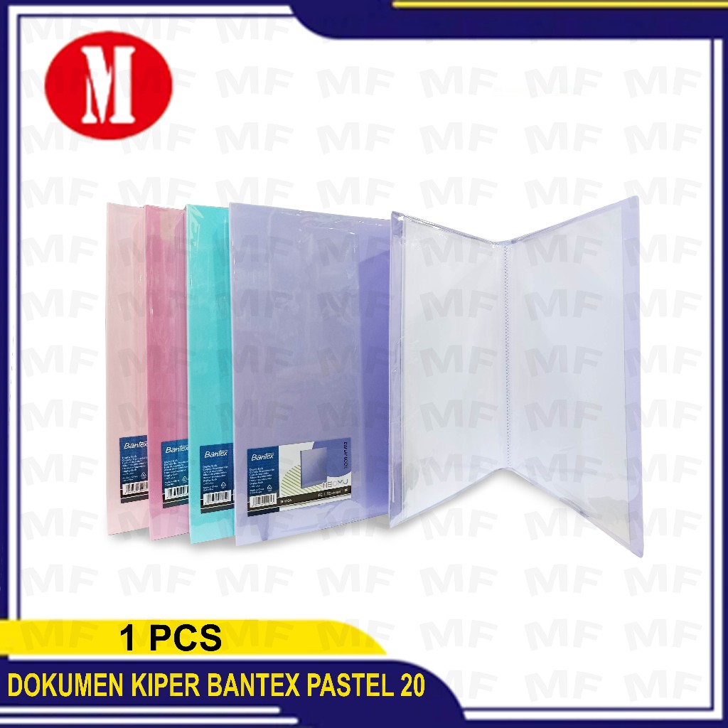 

Bantex Dokumen Keeper isi 20 Clear Holder Bantex Pastel isi 20 Lembar