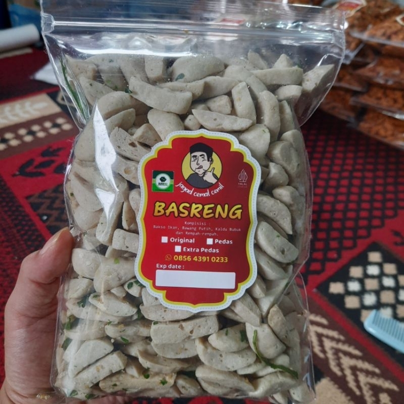 

BSARENG ORIGINAL DAUN JERUK/BASRENGORI/BAKSOIKANASLI