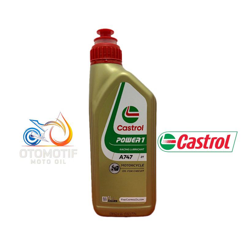 Castrol Power1 A747 2T 100% original Castrol A747 Oli Motor 2Tak