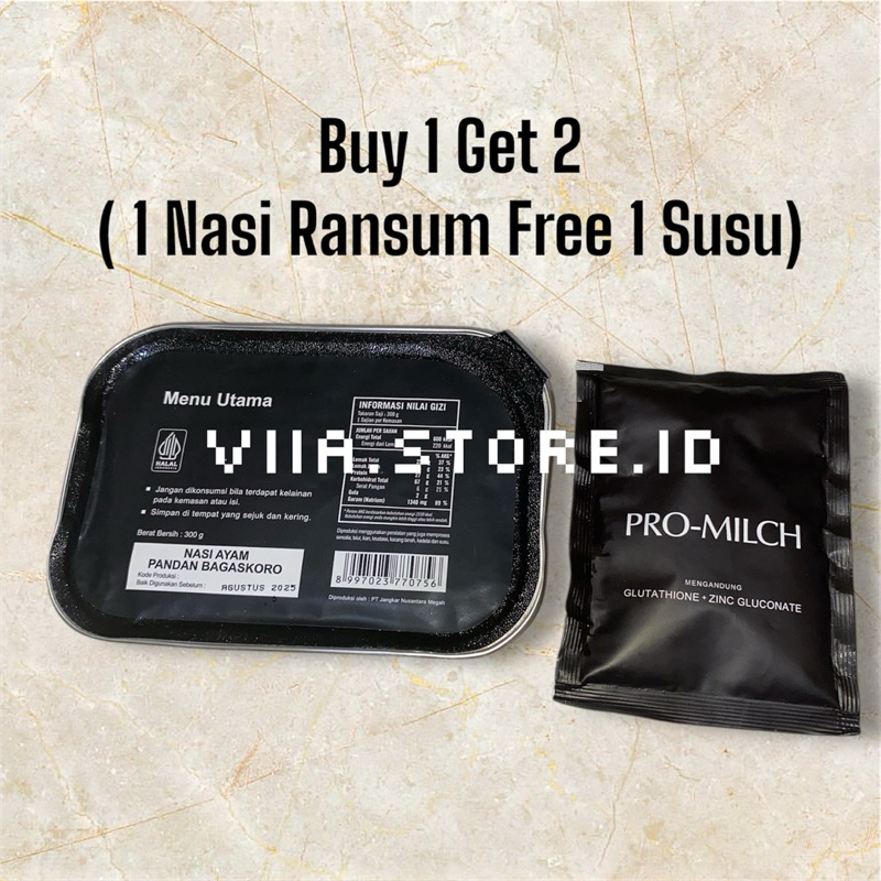 

[ BELI 1 DAPAT 2 ] 1 Nasi Ransum Bonus 1 Susu Sereal Promilch