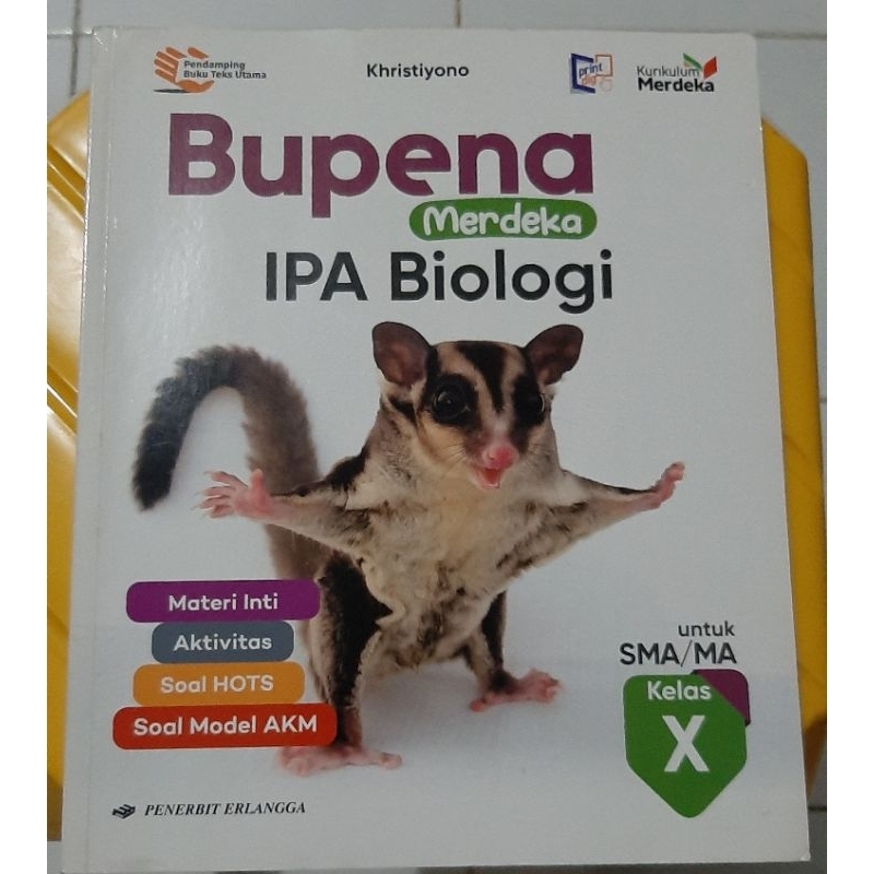 bupena biologi kelas 10 kurikulum merdeka