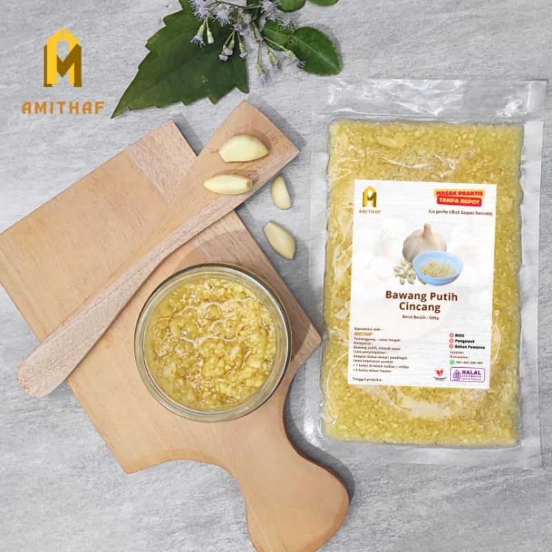 

refil bawang putih cincang 200gr