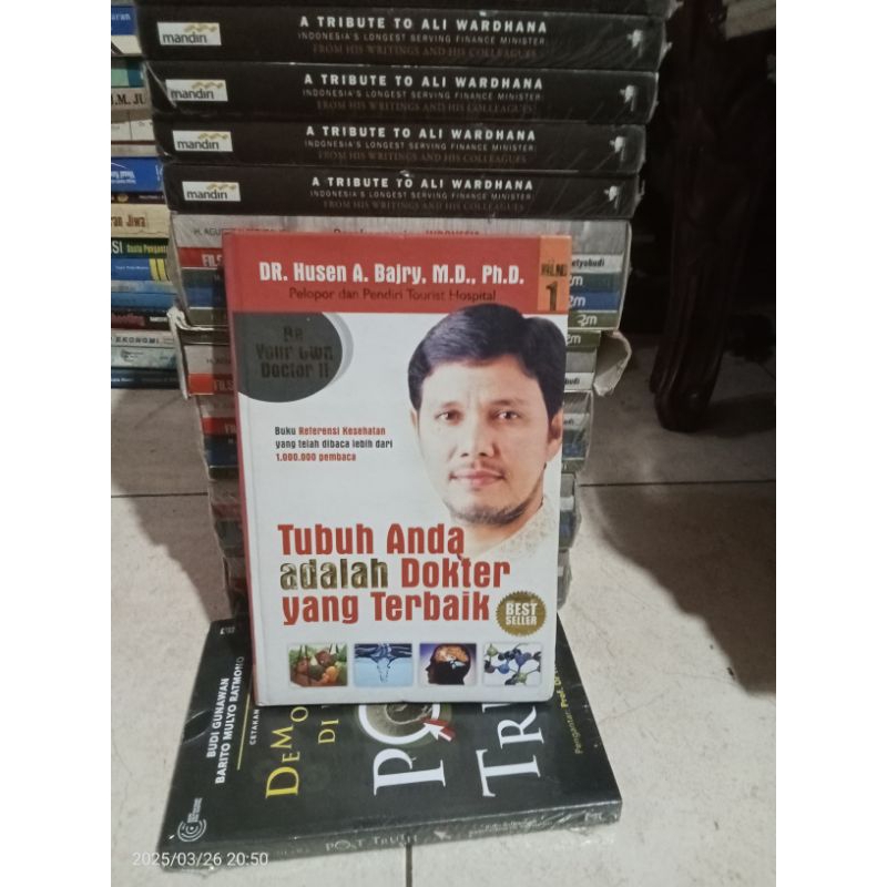 ORI BUKU TUBUH ANDA ADALAH DOKTER YANG TERBAIK JILID 1 BEST SELLER