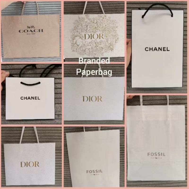 

Paperbag All Brand Dior, Ch*nel, sephora