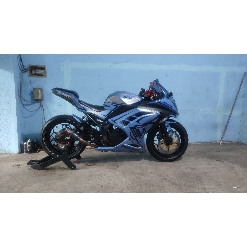 STRIPING LIST TRANSPARAN  NINJA 250 FI SIMPLE KERENN