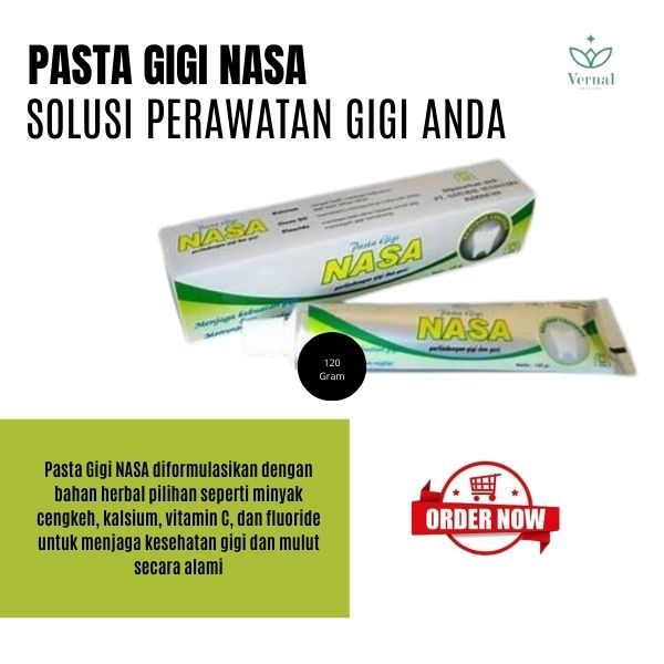 Pasta Gigi Nasa/ Pasta Gigi Nasa Original 100% / Pasta Gigi Ori / Pasta Gigi Nasa Anak /Nasa Pemutih