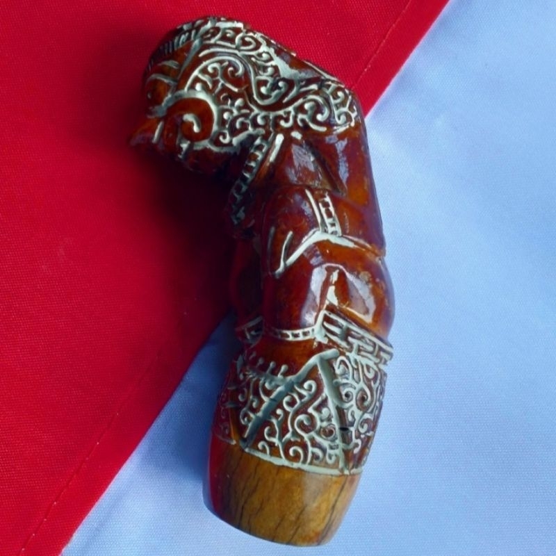 deder keris antik | hulu keris mirip gading | handle keris tulang | gagang keris  no 024
