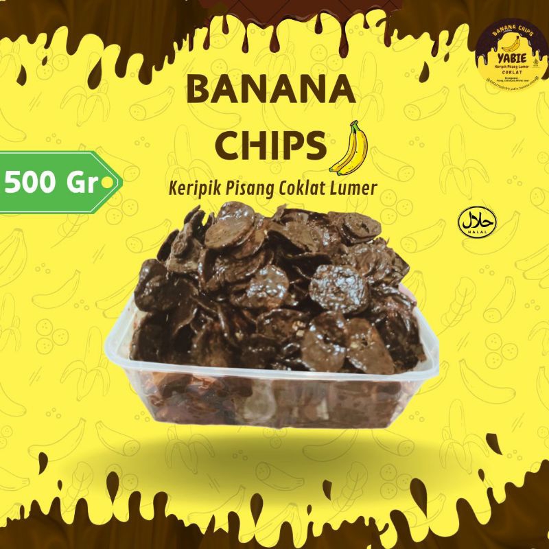 

KERIPIK PISANG LUMER Coklat, Tiramisu, Stroberi, Matcha 500 gram