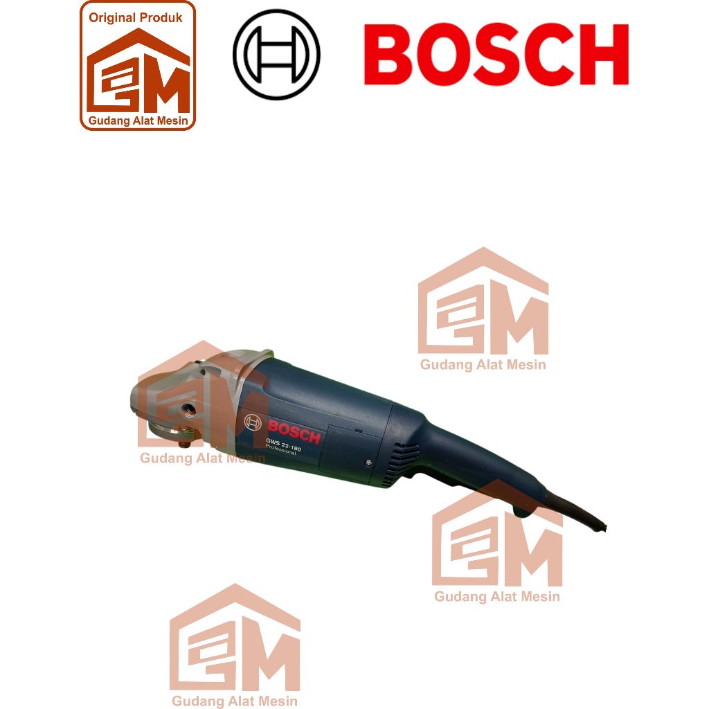 Mesin Grinda BOSCH 7 INCH GERINDA TANGAN BOSCH GWS 22-180 BOSCH