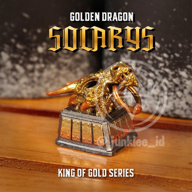 Moreandshopp - Dragon keycap artisan keycaps dragon king Solarys chinese japanese style keycaps king