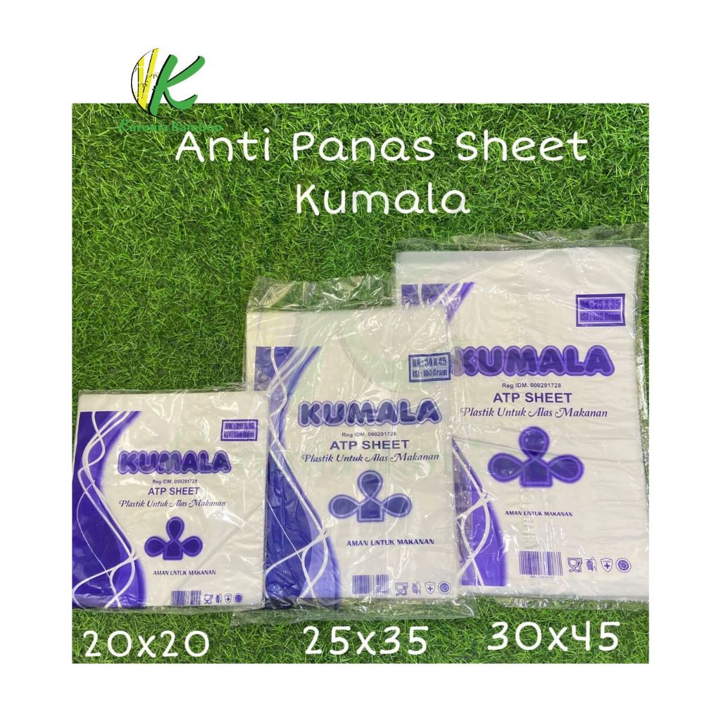 Plastik ATP Sheet KUMALA / Alas Plastik Anti Panas Kumala 100 Gram / Lembaran Alas Bubur Makanan Nas