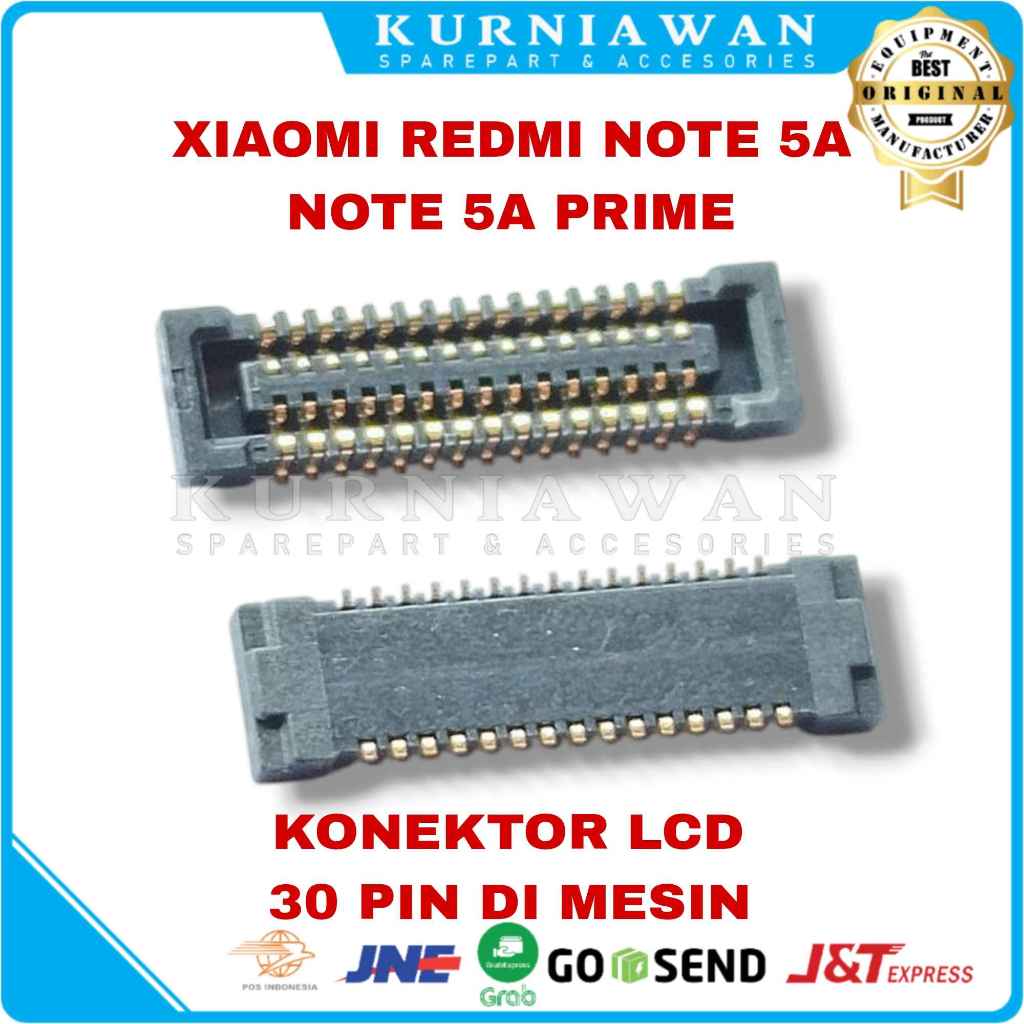 Konektor Lcd Soket Lcd Connector Lcd Fpc Xiaomi Redmi Note 5A Note 5A Prime