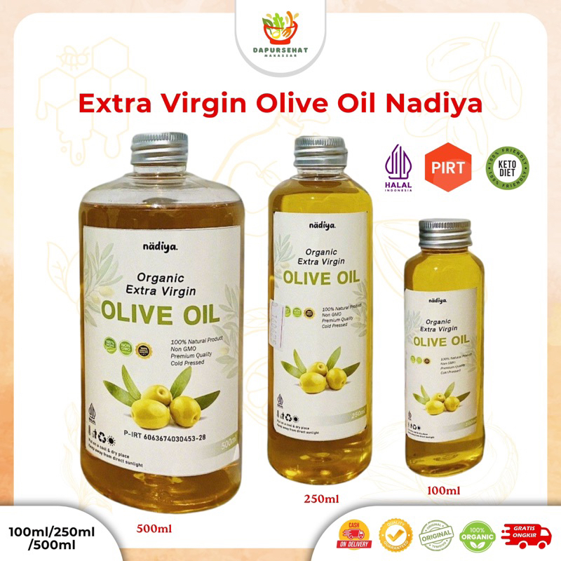 

Minyak Zaitun Premium Extra Virgin Olive Oil 500ml 250 Cold Pressed Beorganic Natural Borges RS Bertolli