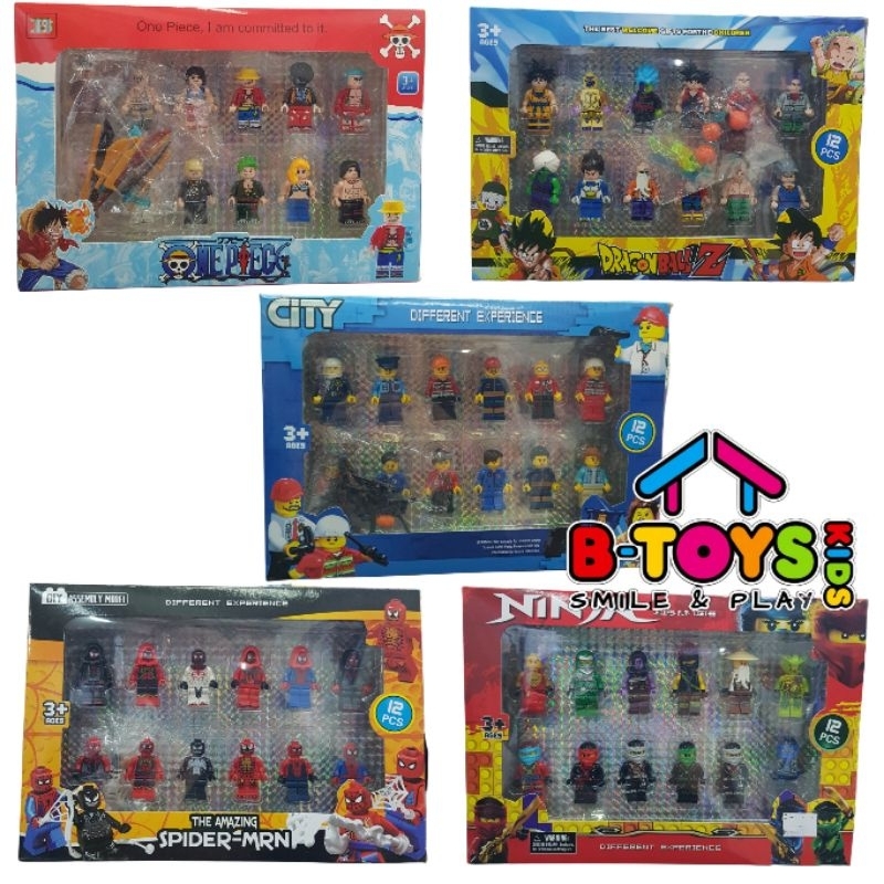 Mainan Anak Lego Action Figure Super Hero Ninja City Mainan Anak Set