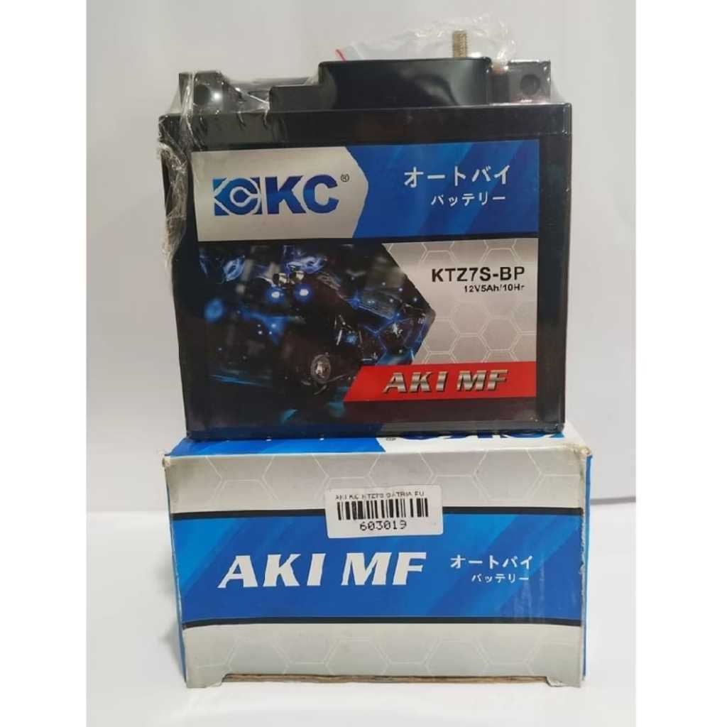 AKI KERING MURAH SATRIA F 150 VARIO 125 CBR 150 PCX  RAZOR GTZ7S 12V 7AH KC