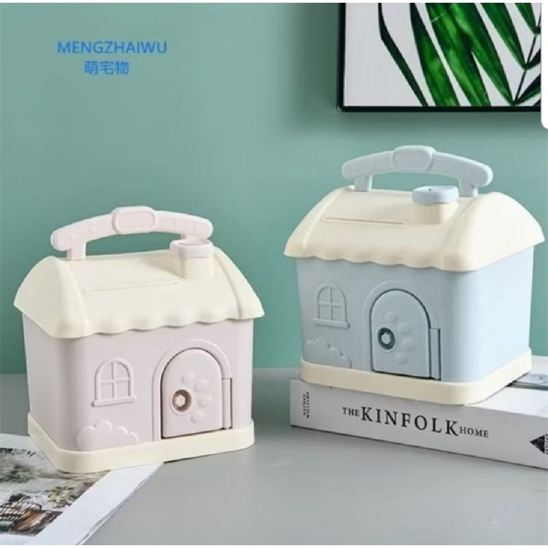 CELENGAN MOTIF RUMAH/ CELENGAN UNTUK ANAK RUMAH KOIN DAN UANG KERTAS