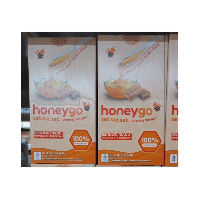 

HONEYGO MADU ASLI ISI 3 BOX (1 BOX ISI 12 SACHET)