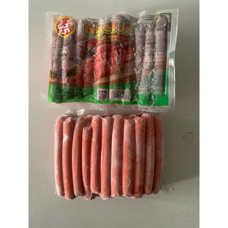 

Sosis merah ngetop 750gr