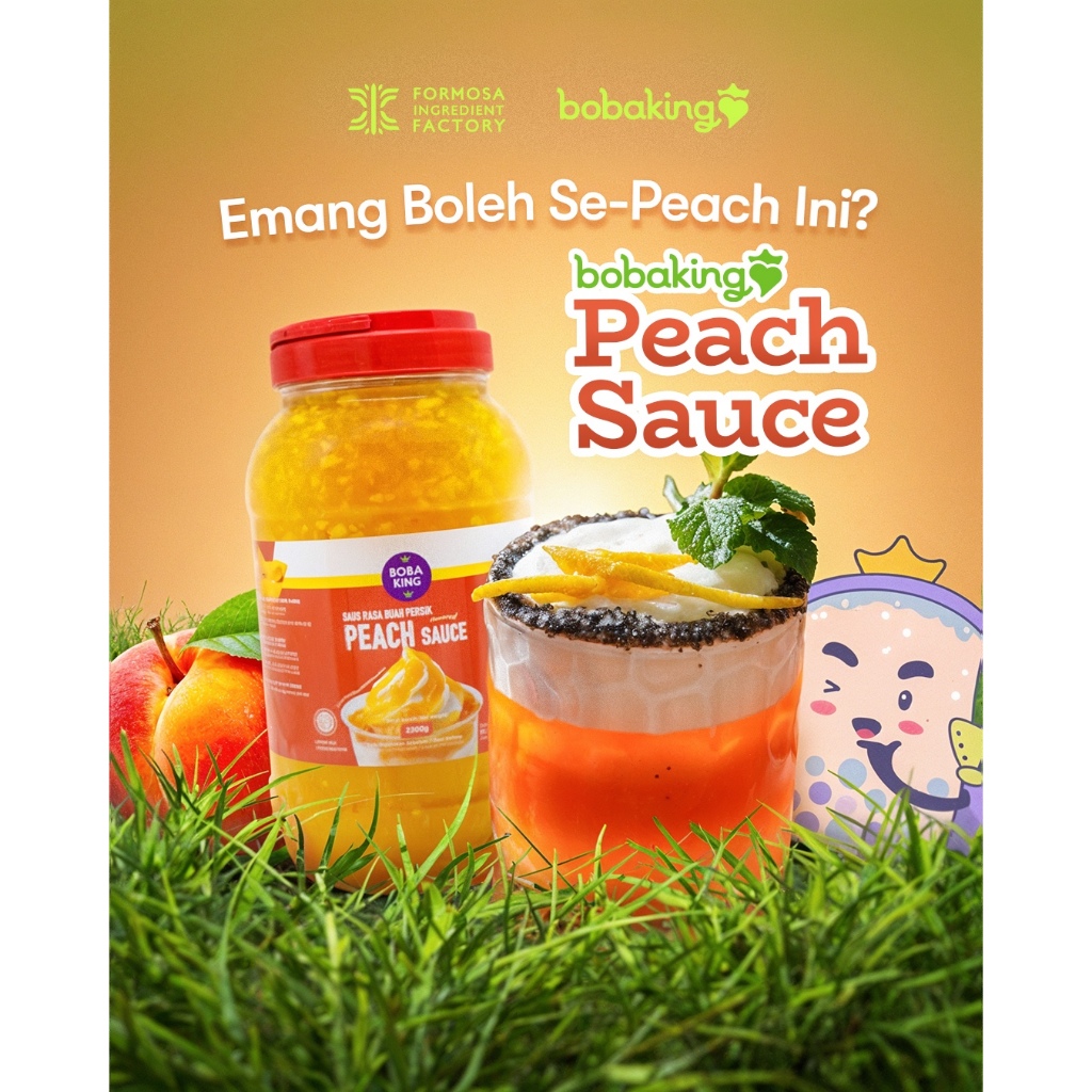 

BOBAKING Peach Sauce