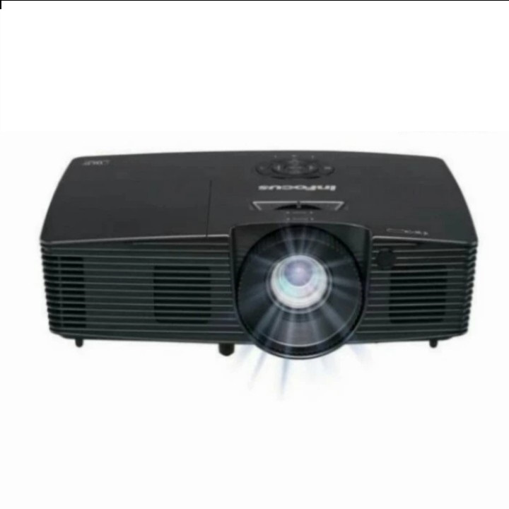 InFocus IN112XA Proyektor Portable Hitam dengan Resolusi SVGA dan 3800 ANSI Lumens