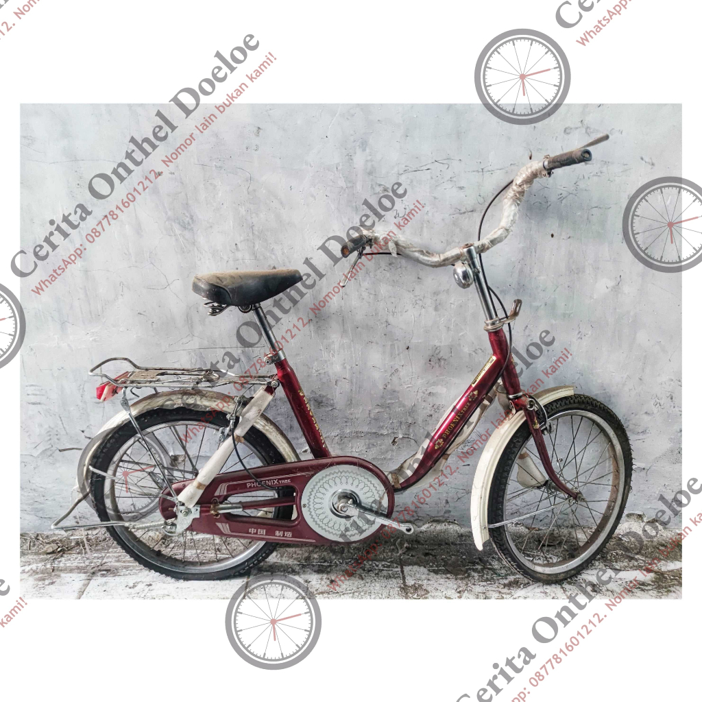 PHOENIX TREE TAHUN 1995 SEPEDA MINION MINI SAYUR 20" JADUL KUNO KOLEKSI ANTIK KLASIK DIJAMIN ORIGINA