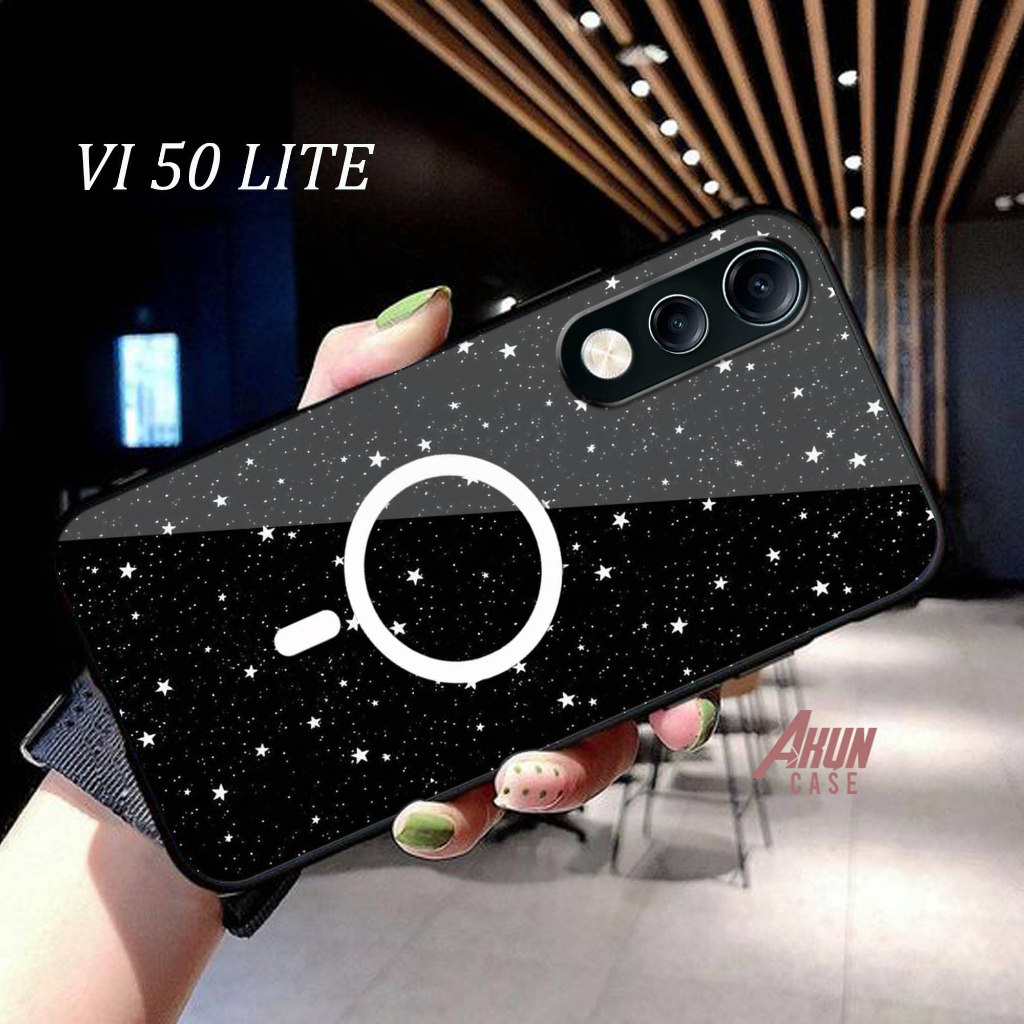 Softcase Glass Kaca Vivo V50 LITE - Casing Hp V50 LITE - Case Hp V 50 LITE - Softcase VIVO V50 LITE 