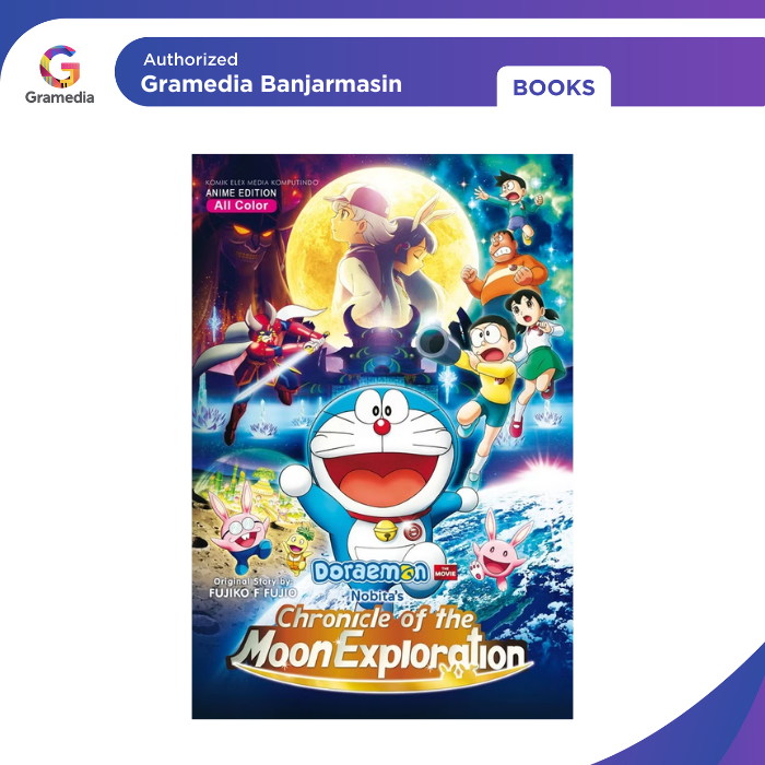 Gramedia Banjarmasin - Doraemon Movie - Nobitas's Chronicle of the Moon Exploration