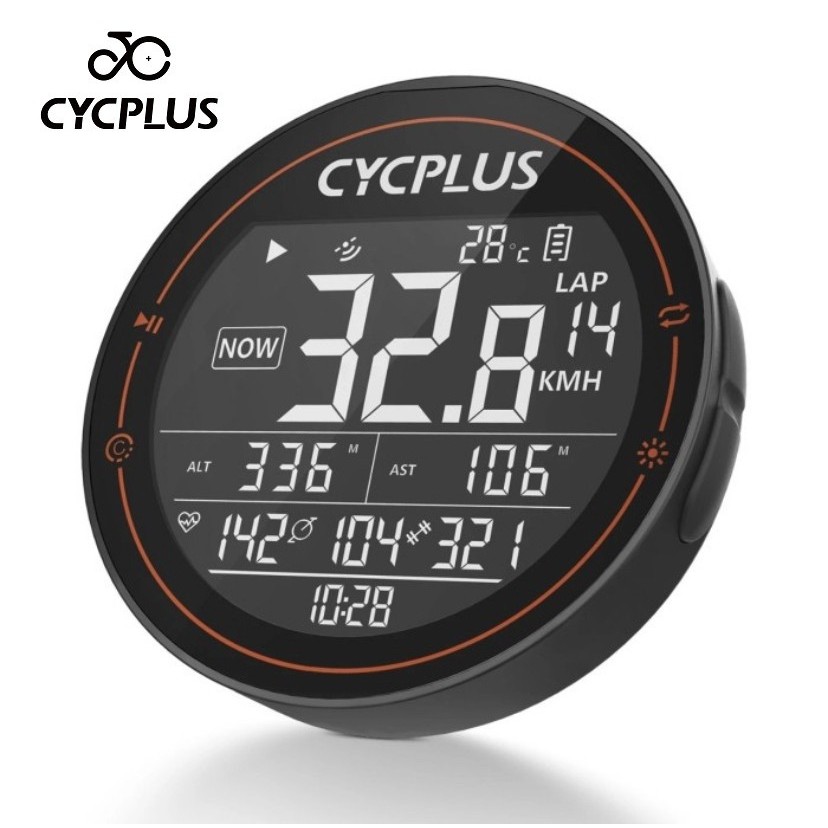 Cycplus M2 Speedometer GPS Sepeda Cycling Computer WIRELESS 4.0 ANT+