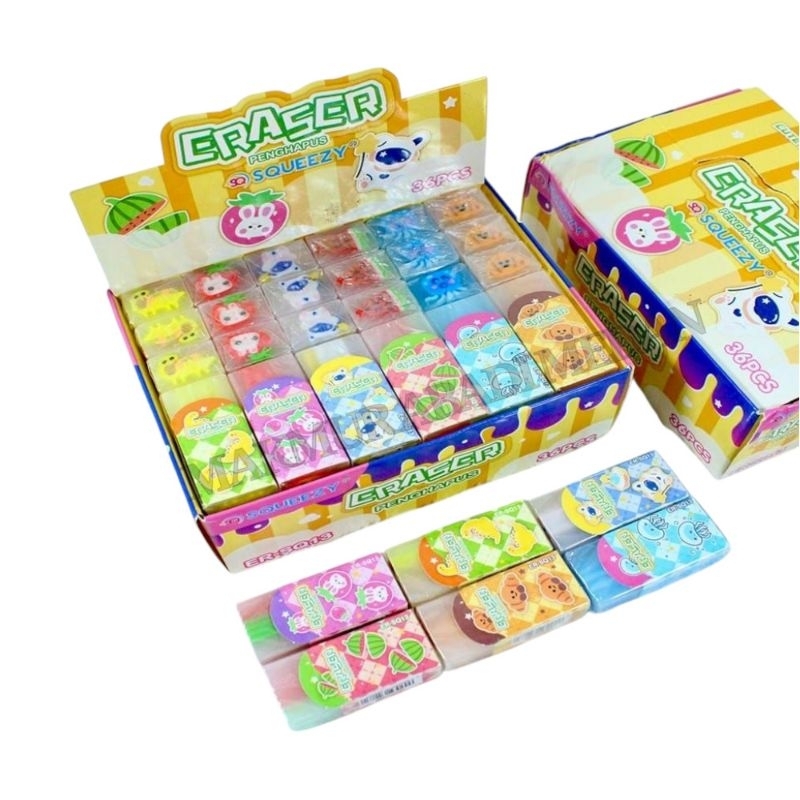 

(1Pcs) Penghapus Pensil Fancy Motif Lucu Eraser ER-SQ13