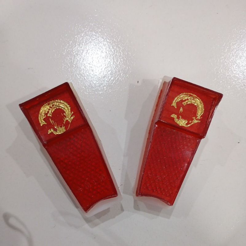 Setopan lampu (mata kucing) belakang sepeda Phoenix/jengki 1pcs stopan
