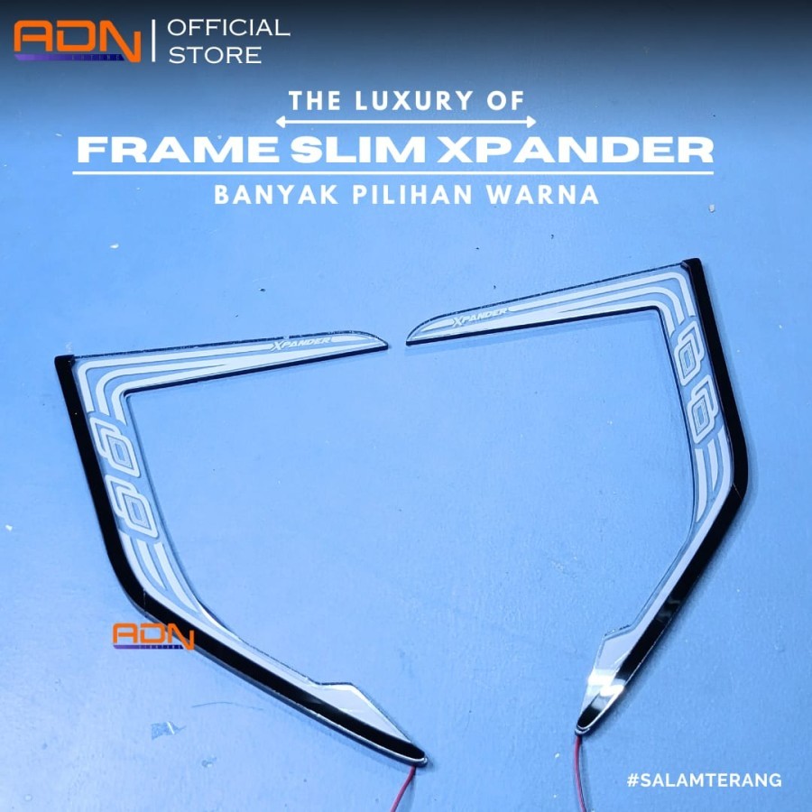 Lampu DRL ALIS SLIM FRAME XPANDER LAZY EYES CUSTOM LED SEPASANG By ADN