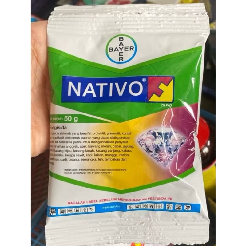 Fungisida NATIVO 75bWG 50 Gr + ZPT