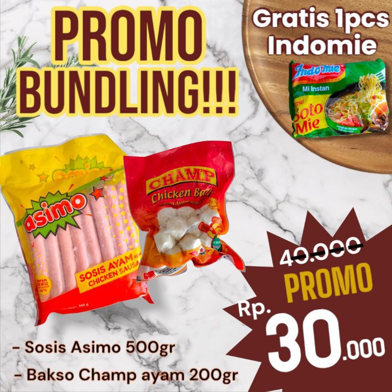 

Sosis Champ dan bakso champ