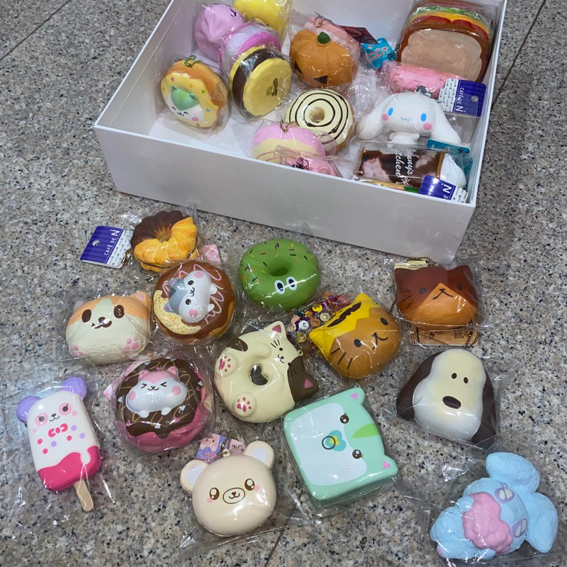 LICENSED SQUISHY MURAH RARE ITEM COLLECTION