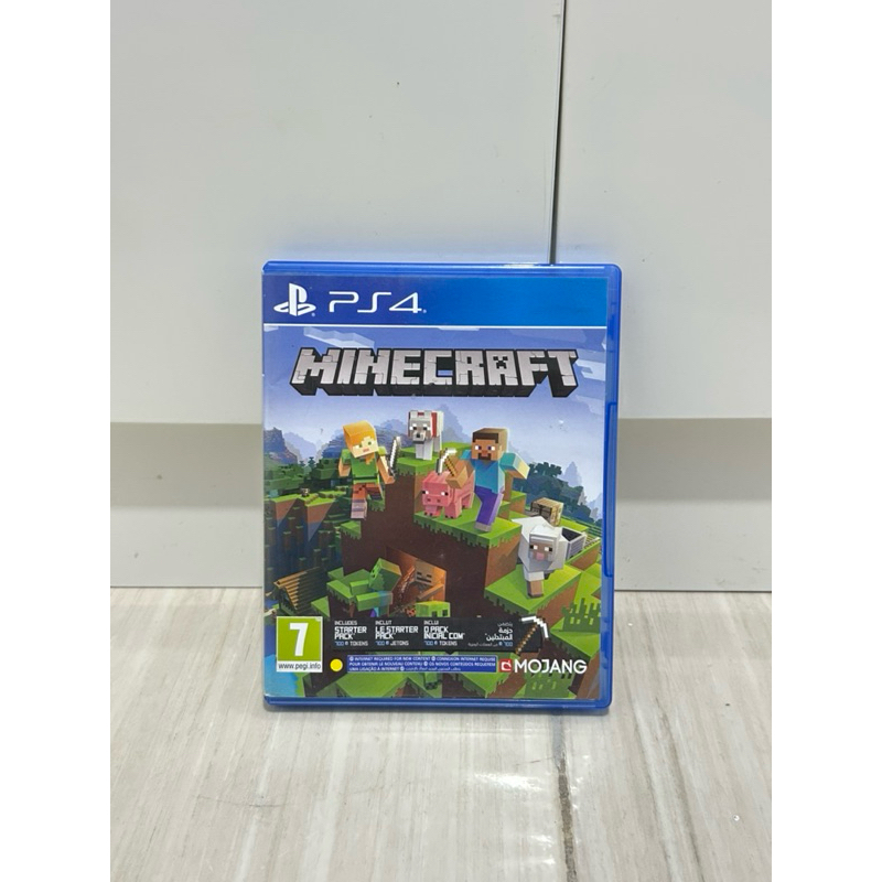BD Kaset Minecraft PS4 Original Reg 2 Second