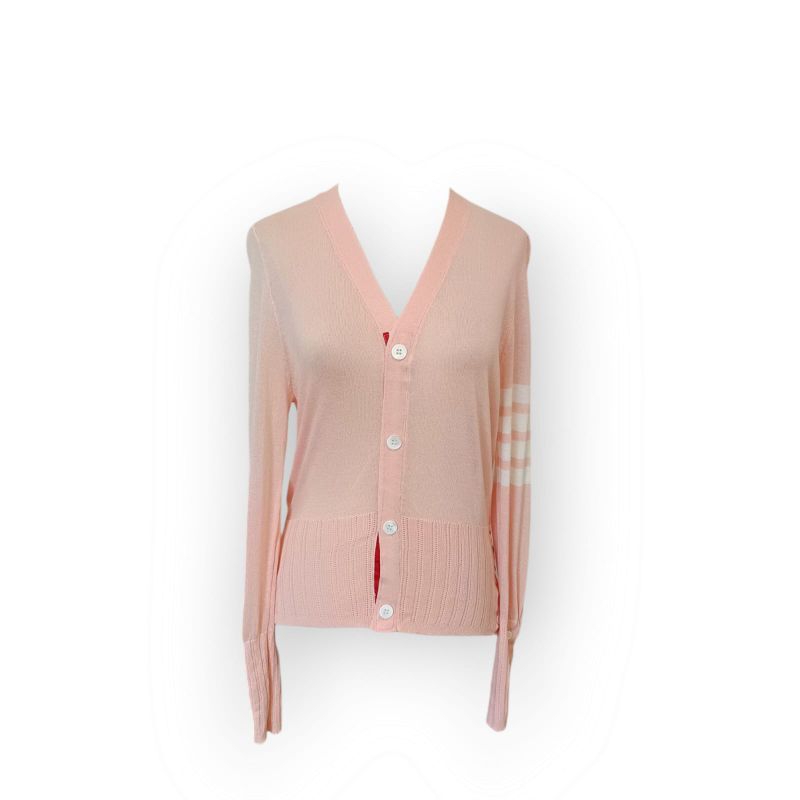 Thom Browne Pink Cardigan