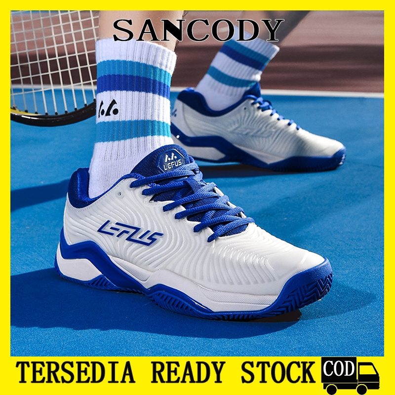 LEFUS Sepatu badminton Sepatu Bulutangkis profesional diimpor sepatu tenis ringan nyaman dan nyaman 