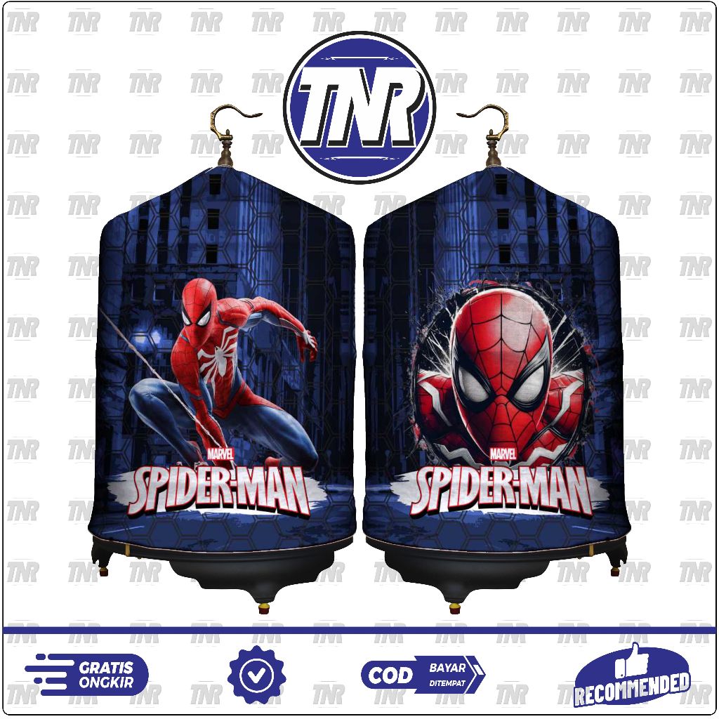 KERODONG FULL PRINTING SANGKAR MURAI - SPIDERMAN