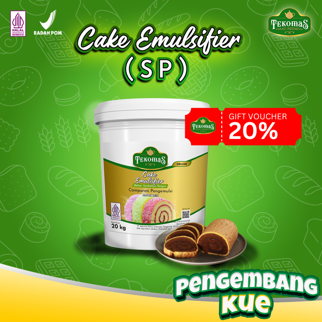 TEKOMAS - SP Deluxe 20 kg Cake Emulsifier Bahan Pengembang Bahan Kue Premium