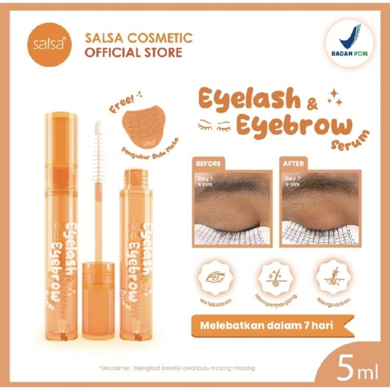 SALSA Eyelash & Eyebrow Serum With Extract Ginseng