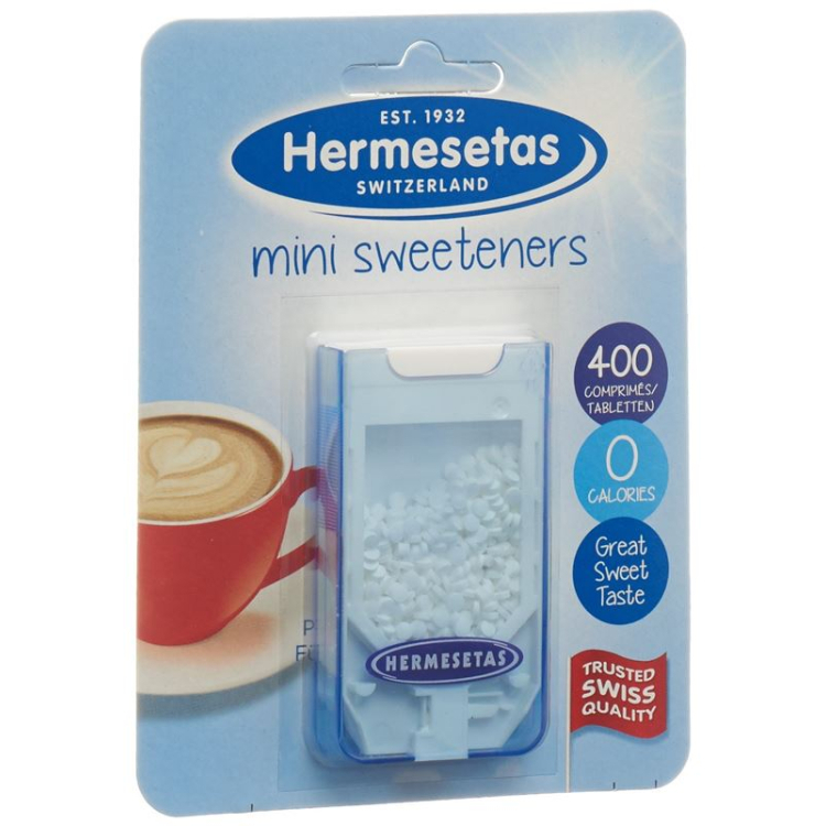 

Hermesetas Sweetener Tablets 400pk