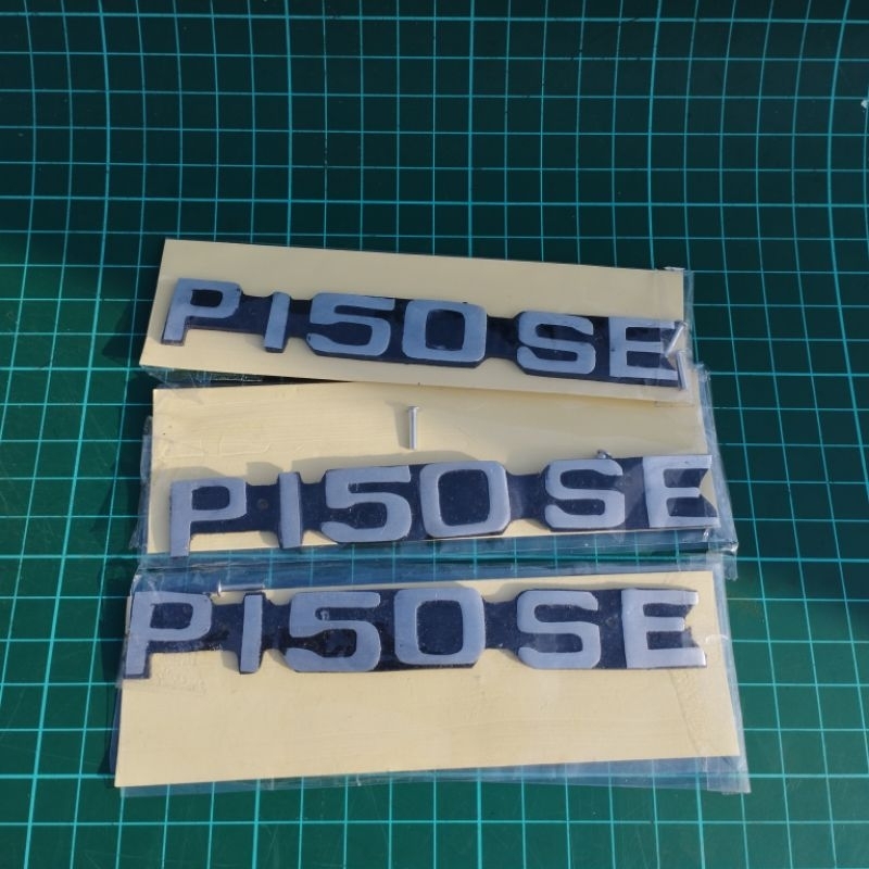 Emblim emblem tepong P150SE alumunium