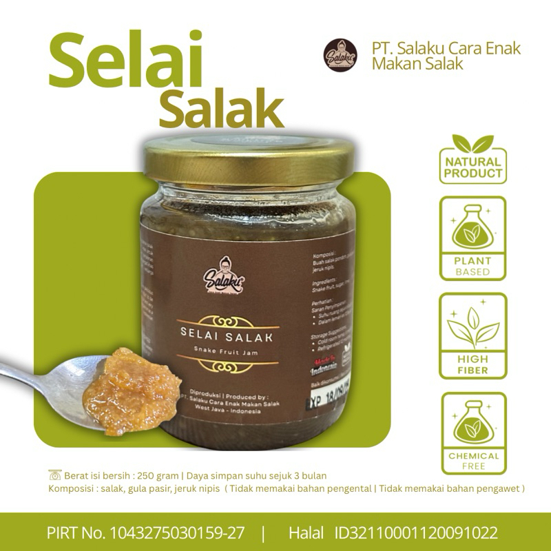 

Selai Salak Homemade Tanpa Pengawet Tanpa Pengental