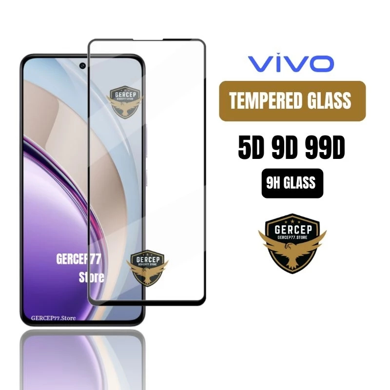 TEMPERED 5D  [ VIVO X50 PRO / VIVO X60 PRO / VIVO X70 PRO ]