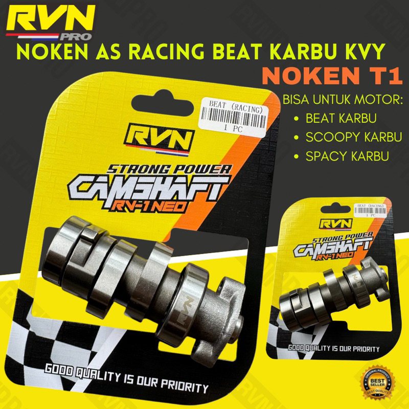 NOKEN AS RACING BEAT KARBU SCOOPY KARBU SPACY KARBU DEKOMPRESI RACING COCOK UNTUK HARIAN TOURING DAN